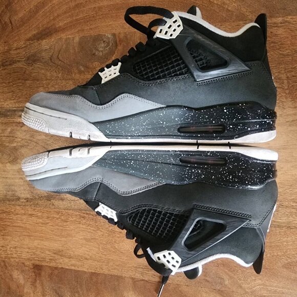 Nike Air Jordan 4 IV Retro Fear Black White FQ8138-002 Sneakers Shoes Mens 11 main image 12